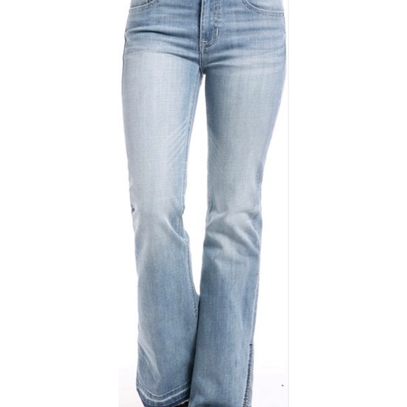 Rock & Roll Denim High Rise Trouser Jeans - Picture 2 of 4